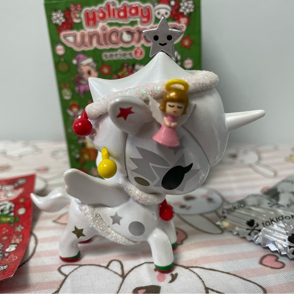 Tokidoki Snow Angel Holiday Unicorno Series 2 Art Mini Figure - Picture 1 of 10